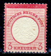 Germania-F418 - Emissione 1872 (+) Hinged - Scudo Grande - Senza Difetti Occulti. - Nuovi