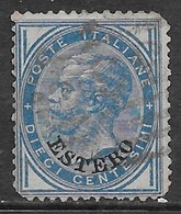 Italia Italy 1874 Estero De La Rue C10 Sa N.4 US - Emisiones Generales