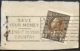 Canada 1915-16 - Taxe De Guerre - War Tax -  Save Your Money - Lendit To Your Country - Oorlogsbelastingen