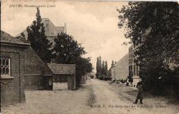 1 Oude  Postkaart   Hove Steenweg Naar Lint Linth   1907  Uitg. RVDH Berchem - Hove