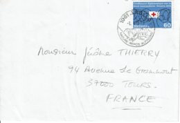 1975 - Lettre De Arolla Pour La France - Obl. Cachet "1961 AROLLA - NATURE-REPOS-ALPINISME" - Tp N° 978 - Marcophilie