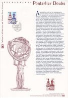 ✅ " PONTARLIER DOUBS  " Sur Document Philatélique Officiel De 2003 (Prix à La Poste = 5.00 €) N° YT 3608 - 2000-2009