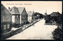 B5486 - Reichenberg Bez. Dresden - Gemeindeamt - Adam - Radebeul