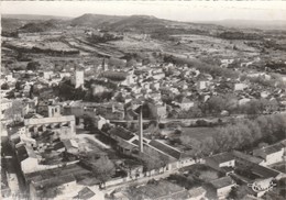 CPSM 84 PERNES LES FONTAINES VUE GENERALE AERIENNE USINE  PERLE DU COMTAT - Pernes Les Fontaines