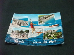 PIN UP SCI NAUTICO  PRIMO PIANO GIOVANE DONNA GRADO  ISOLA DEL SOLE VEDUTE - Ski Nautique