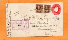 Canada 1919 Cover Mailed Registered - Briefe U. Dokumente