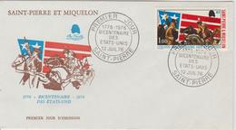 FDC 1976 Bicentenaire Des Etats Unis 449 - FDC