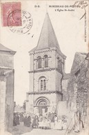 Delcampe - MIREBEAU-de-POITOU - L'Eglise Saint-André - Procession - Mirebeau
