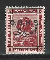 Ägypten SG O90, Mi D16 * MH - 1915-1921 Protettorato Britannico