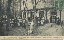 Delcampe - 37 - Vouvray : Salle De Danse Et Jardins Du Restaurant "au Pont-de-Cisse". - Vouvray