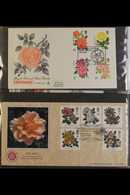 FLOWERS ON STAMPS AND COVERS COLLECTION  1967-2004 World Thematic Collection Of Mint And Used Stamps Plus A Good Range O - Unclassified