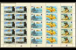 2011  Search & Rescue Set, SG 1103/6, In Sheetlets Of 10. NHM (4 Sheetlets) For More Images, Please Visit Http://www.san - Ascension