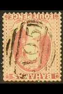 1863-77  4d Bright Rose, WMK INVERTED, Perf.14, SG 35w, Good Used For More Images, Please Visit Http://www.sandafayre.co - Sonstige & Ohne Zuordnung