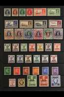 1938-55 COMPLETE KGVI MINT COLLECTION.  A Complete Collection Presented On A Pair Of Stock Pages, SG 20/79. Fine Mint (5 - Bahrain (...-1965)