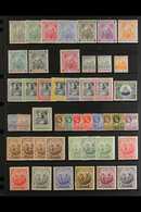 1892-1935 OLD TIME MINT COLLECTION  Presented On Stock Pages With Sets, Specimens & Top Values. This Attractive Old Coll - Barbados (...-1966)