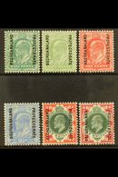 1904-13  Complete Overprint Set On Stamps Of Edward VII Incl Both ½d And Both 1s Shades, SG 66/71, Fine Mint. (6 Stamps) - Other & Unclassified