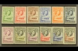 1955-58  "Baobab Tree And Cattle" Definitives Complete Set, SG 143/53, Very Fine Never Hinged Mint. (12 Stamps) For More - Altri & Non Classificati