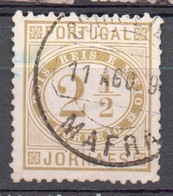 PORTOGALLO 1876 Francobollo Per Giornali 2,5 Oliva - Used Stamps