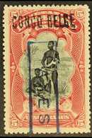 CONGO  1909 Stamp Tax 5f Carmine, Local Overprint, COB TX15, Fine Mint. For More Images, Please Visit Http://www.sandafa - Other & Unclassified