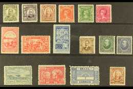 1906-1917 MINT SELECTION  On A Stock Card, All Different, Includes 1906-16 400r, 500r, 700r, 100r, 2000ryellow-green & 5 - Other & Unclassified