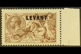 BRITISH CURRENCY    1921 2s6d Chocolate Brown, SG L24, Never Hinged Mint For More Images, Please Visit Http://www.sandaf - British Levant