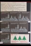 1977-1985 BOOKLET COLLECTION  Presented In Sleeved Pages In An Album, Light Duplication Including Paper Variants And Oth - Sonstige & Ohne Zuordnung