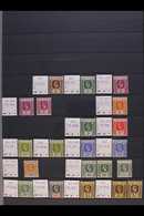 1912-54 FINE MINT COLLECTION  We Note 1912-25 To 5r With Additional Shades Or Papers, Range Of "War Stamp" Ovpts, 1921-3 - Ceylan (...-1947)