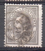 PORTOGALLO 1879 LUIGI I  5r. Nero - Used Stamps