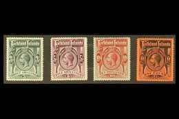 1912-20  KGV High Values, 3s To £1 (SG 66, 67b, 68 And 69), Fine/ Very Fine NEVER HINGED MINT. Attractive And Scarce! (4 - Falkland