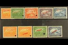 1920  "Agriculture" And "Commerce" Set, SG 294/98, Overprinted "SPECIMEN", Plus Further Values With Different Types Of " - Haïti