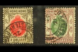 1912-21  (wmk Mult Crown CA) $2 And $3, SG 113/14, Fine Cds Used. (2 Stamps) For More Images, Please Visit Http://www.sa - Autres & Non Classés