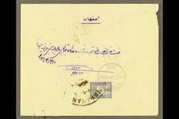 TURKEY USED IN  1905 (21 Feb) Cover Addressed In Arabic To Persia, Bearing  Turkey 1901 1pi Foreign Mail Tied By Fine Bi - Irak