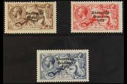 1925-28  Narrow Date Opt'd Seahorses Set Complete, SG 83/5, Never Hinged Mint. Superb (3 Stamps) For More Images, Please - Andere & Zonder Classificatie
