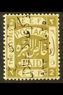 1923  2p Independence Commem, Ovptd In Black Reading Downwards, SG 104A, Very Fine Mint. For More Images, Please Visit H - Jordan