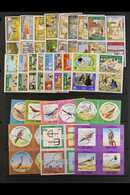 1963-1985 COMPREHENSIVE NEVER HINGED MINT COLLECTION  On Stock Pages, All Different Complete Sets, Highly COMPLETE For T - Koweït