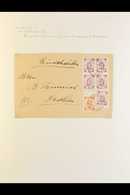 1919-1941 INTERESTING COVERS & CARDS COLLECTION.  A Delightful Collection Of Commercial Covers, Postcards & Postal Stati - Lettonie