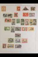 1890's-1980's COLLECTION  On Leaves, Mint & Used Virtually All Different Stamps, Includes Officials, Registered Stamps I - Liberia