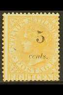 1880  (Aug) 5c On 8c Orange, SG 42s., Fresh Unused Without Gum. For More Images, Please Visit Http://www.sandafayre.com/ - Straits Settlements