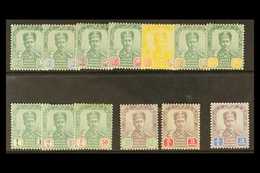 JOHORE  1896-99 Set To $3, SG 39/51, Fine Mint. (13 Stamps) For More Images, Please Visit Http://www.sandafayre.com/item - Other & Unclassified