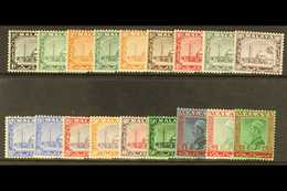 SELANGOR  1934-41 Complete Set, SG 68/85, Fine Mint. (18 Stamps) For More Images, Please Visit Http://www.sandafayre.com - Altri & Non Classificati