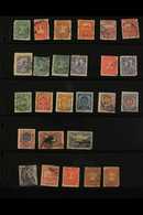 1890's-1990's USED RANGES  On Various Pages, Includes Some Covers & Cards. Good To Fine Condition. (530+ Stamps & 30+ Co - Mexico
