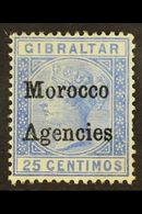 1898-1900  25c Ultramarine With INVERTED "V" FOR "A" Variety, SG 4a, Fine Mint. For More Images, Please Visit Http://www - Autres & Non Classés