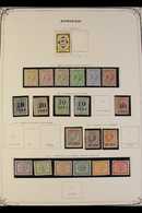 SURINAME  1892-1948 ATTRACTIVE FINE MINT COLLECTION On Pages, All Different, Includes 1892-93 Queen Set, 1898 Surcharges - Other & Unclassified