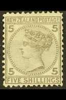 1878  5s Grey (P12 X 11½), SG 186, Very Fine Mint For More Images, Please Visit Http://www.sandafayre.com/itemdetails.as - Other & Unclassified