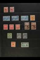 1898 PICTORIALS FINE MINT  (no Watermark Perf 12-16) All Different Range Comprising 2d Both Shades, 2½d "Wakitipu" Both  - Other & Unclassified