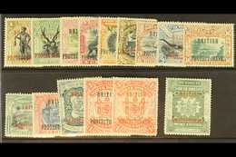 1901-05  Protectorate 1c To 25c, Both $1 And $2, SG 127/139, 141/143, Fine Mint. (15 Stamps) For More Images, Please Vis - Nordborneo (...-1963)