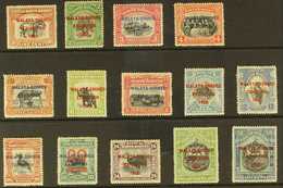 1922 BORNEO EXHIBITION  "Malaya- Borneo Exhibition" Opt'd "Basic" Set Of All Values, SG 253/75, Fine Mint, Some Minor Im - Bornéo Du Nord (...-1963)