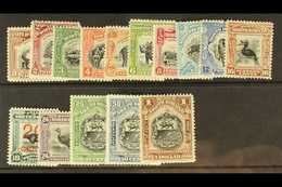 1925-28  Pictorial Perf. 12½ Set To $1, SG 277/291, Fine Mint. (15 Stamps) For More Images, Please Visit Http://www.sand - North Borneo (...-1963)