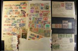 SMORGASBORD LOT!  A Small Assortment Of 19th Century To 1950's Stamps, Covers, Proofs, And Other Items Of Interest Stuff - Paraguay