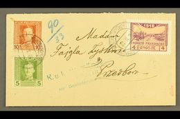 LOCAL TOWN POST  PRZEDBORZ 1918 (20 Feb) Censored Cover Bearing Austria 5h & 10h Feldpost Stamps Tied By "K.u.k. Etappen - Other & Unclassified